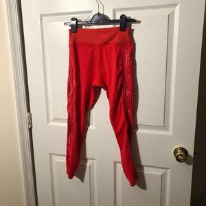 Victoria's Secret PINK red capri leggings, S